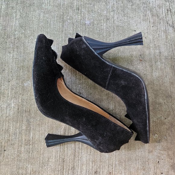 John Fluevog Neptune Queen of the Skies Dragon Heels 10.5 - Picture 5 of 5